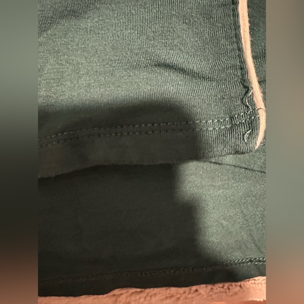 Eberjey Green Tencel Modal Long Sleeve Sleep Shirt - Picture 12 of 16